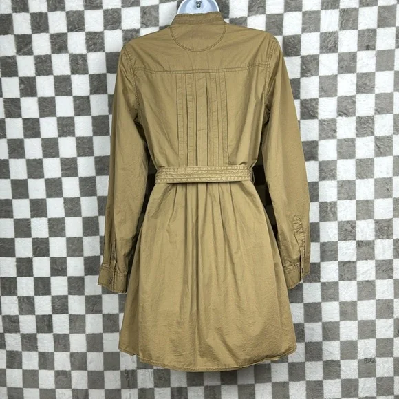 Converse One Star Dress Button down long sleeve size S kakhi tan - Picture 5 of 9